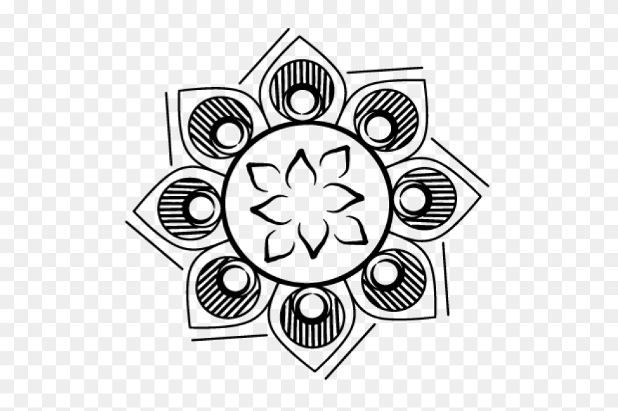 Mandala Vector Template #88 - Mandala Vector