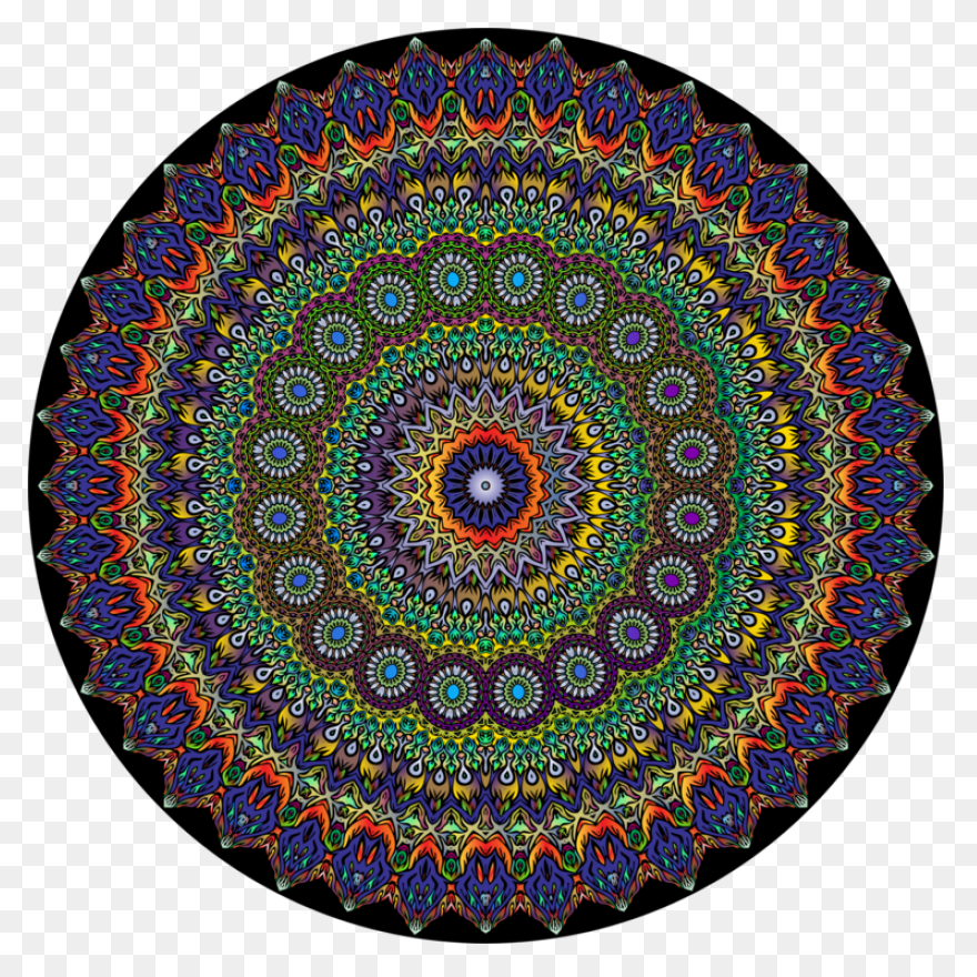 Mandala Vector Template #88
