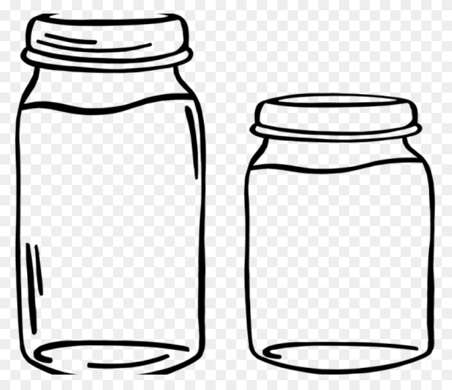 Mason Jar Stamp With Heart | Mason 