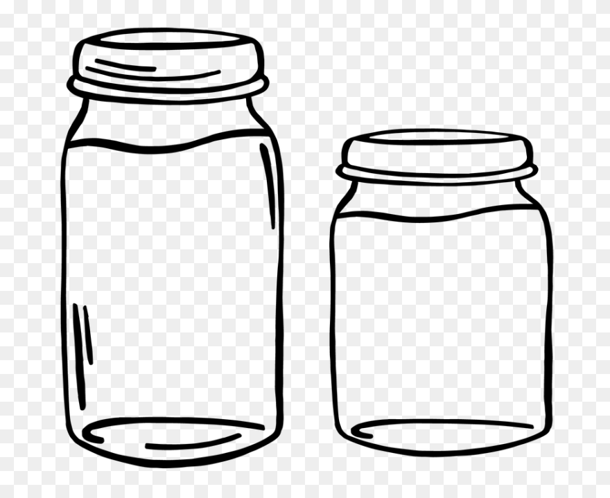 Mason Jar Stamp With Heart | Mason 