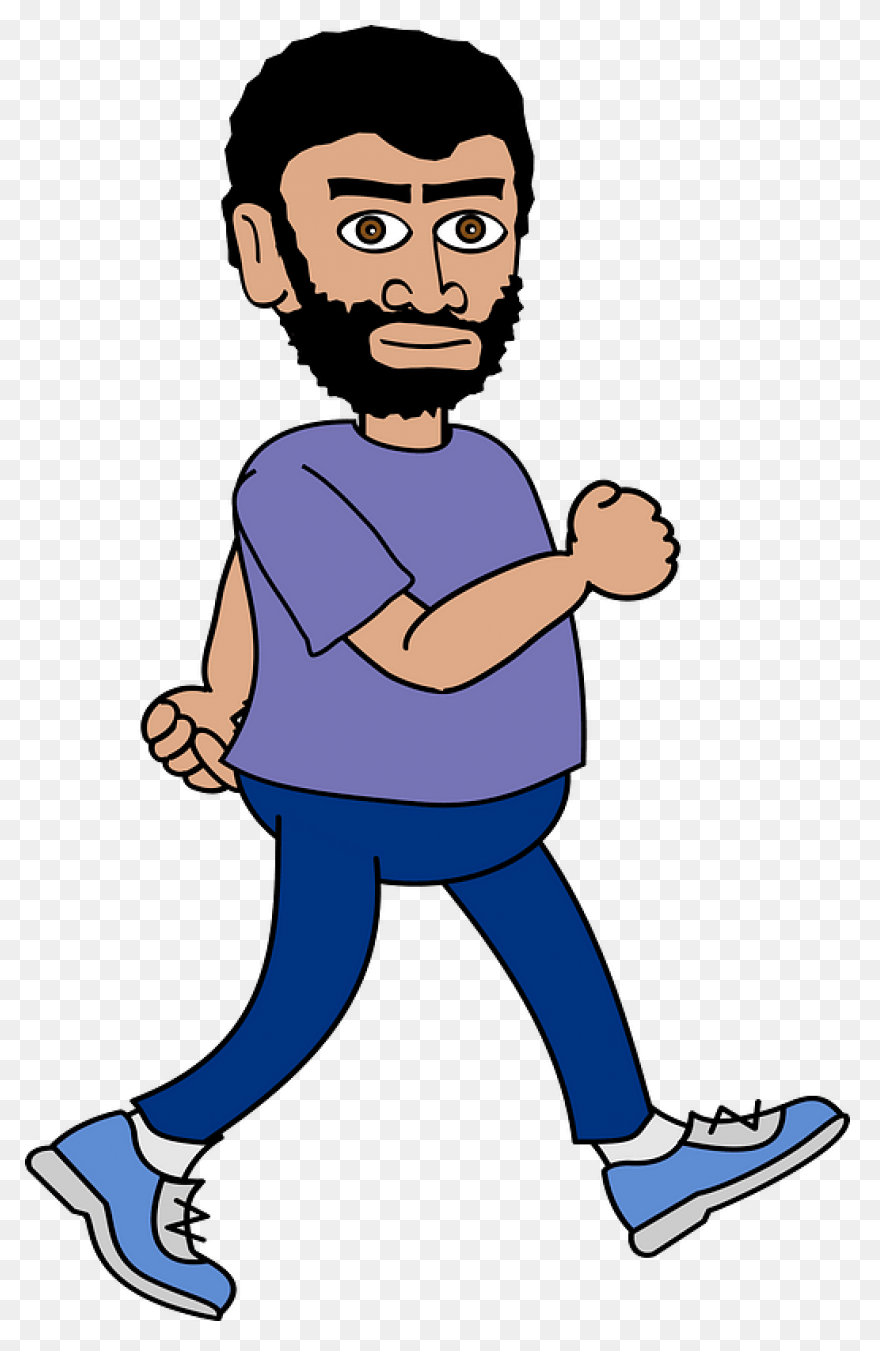 Free Man Walking Cliparts, Download