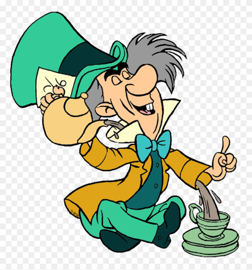 Mad Hatter Clipart Tumundografico  - Mad Hatter