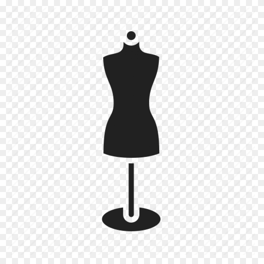Sewing Mannequin Outline Rubber Sta