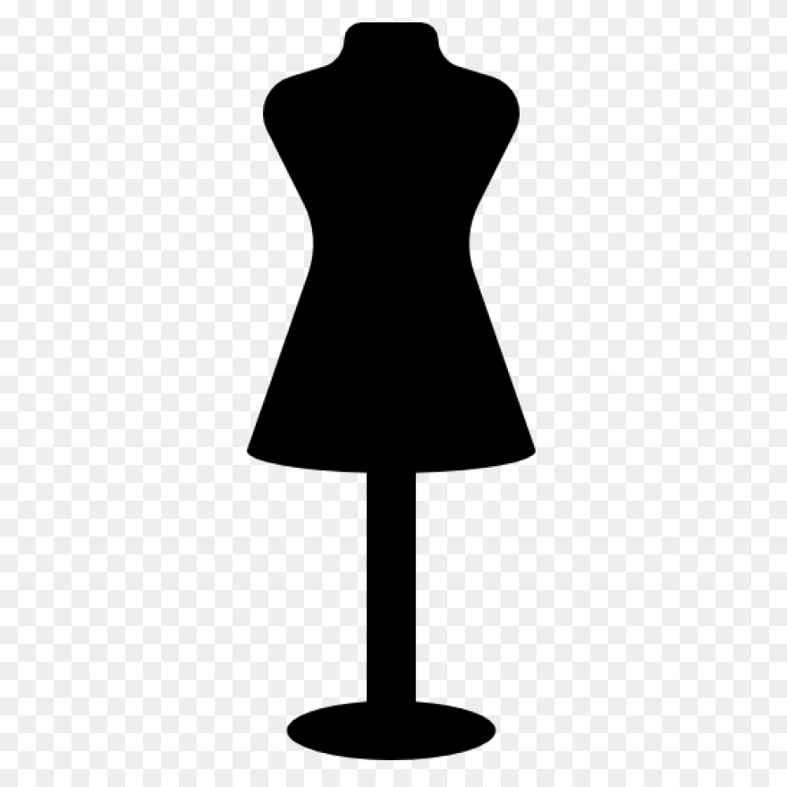 Sewing Mannequin Outline Rubber Sta
