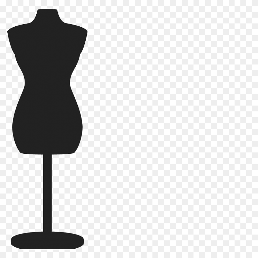 Sewing Mannequin Outline Rubber Sta