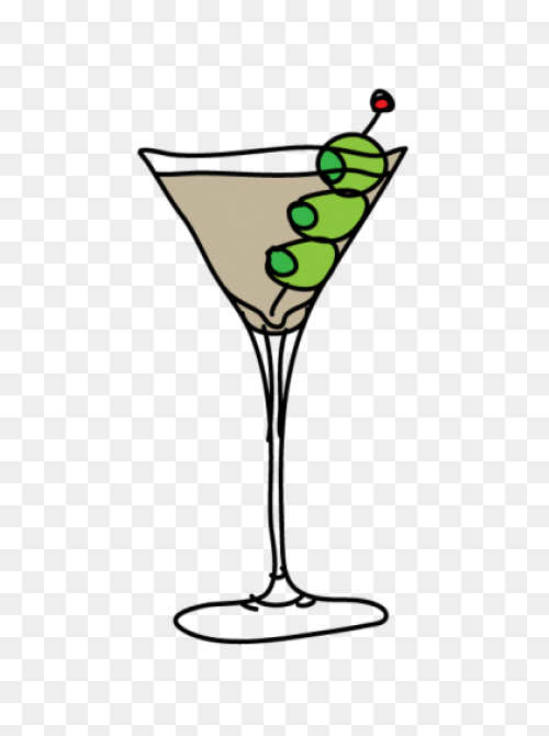 B Day Party Olive Martini - Martini