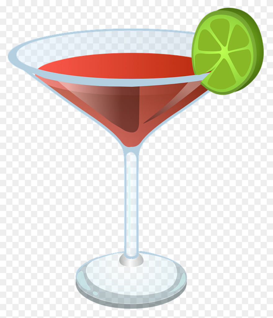 B-Day Party Olive Martini | Clipart