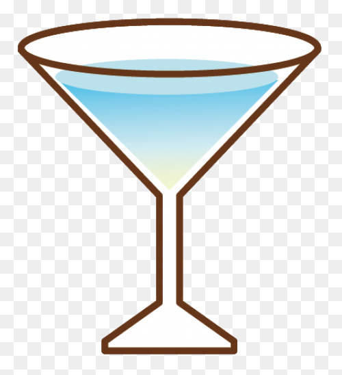 B-Day Party Olive Martini | Clipart