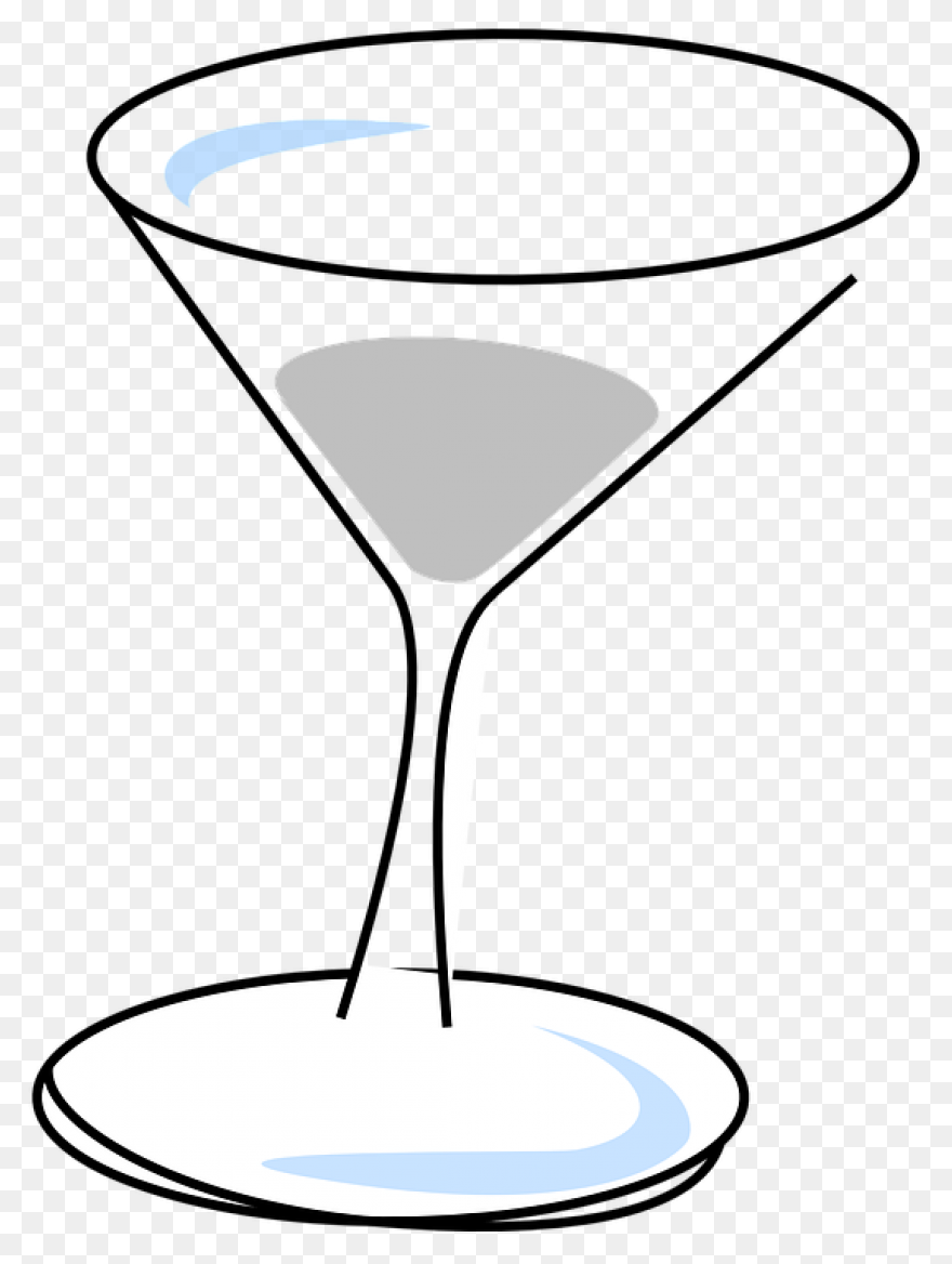 B-Day Party Olive Martini | Clipart
