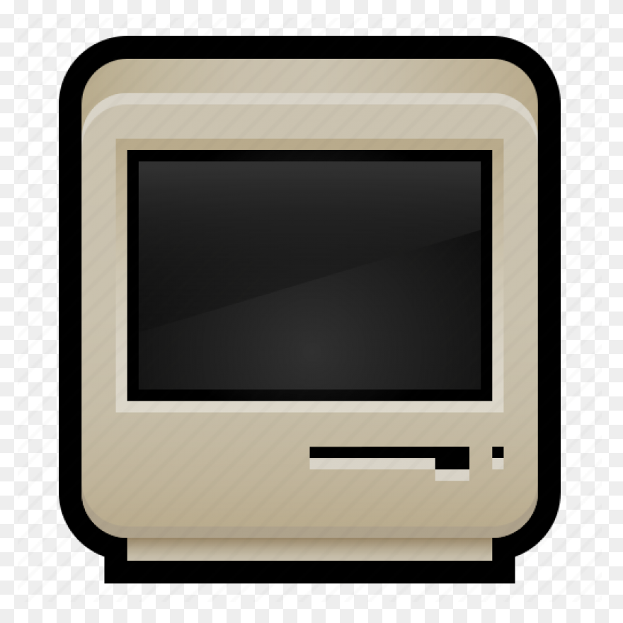 80S Black And White Computer - Macintosh
