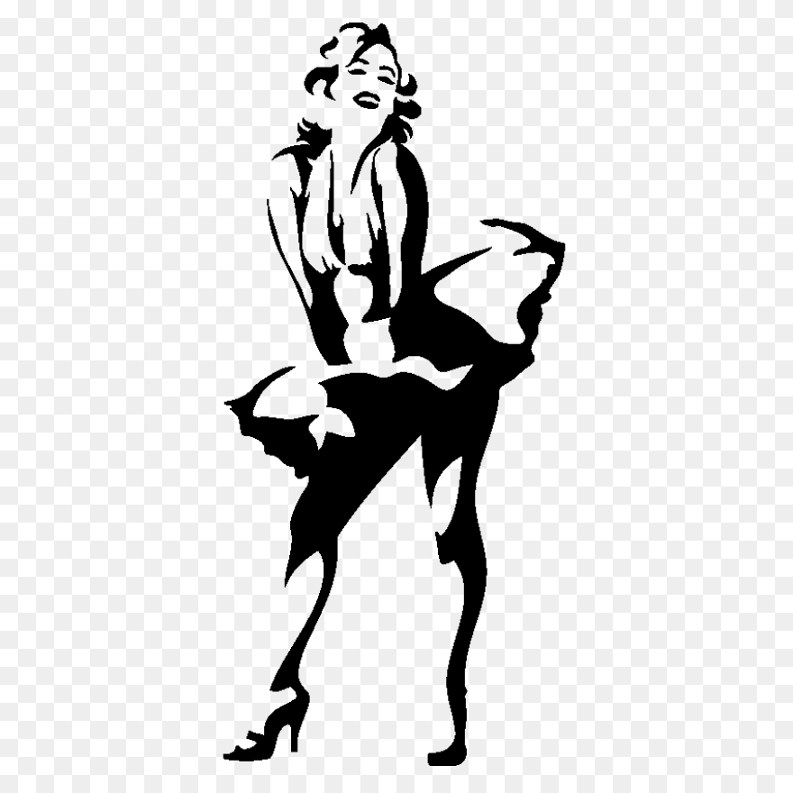 Wall Decal Marilyn Monroe | - Marilyn Monroe