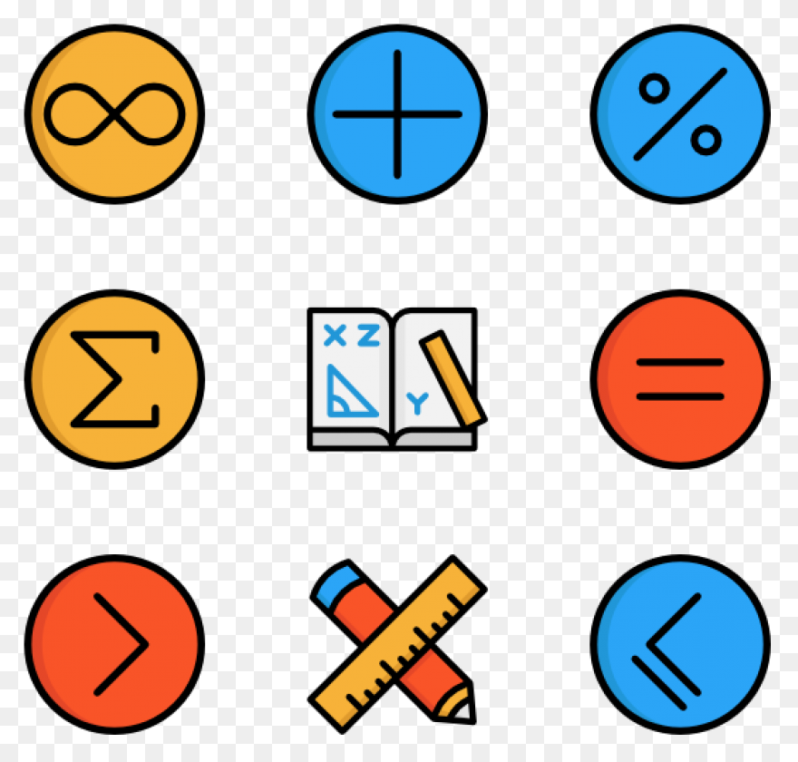 625 Icon Packs Of Shapes | Math Log