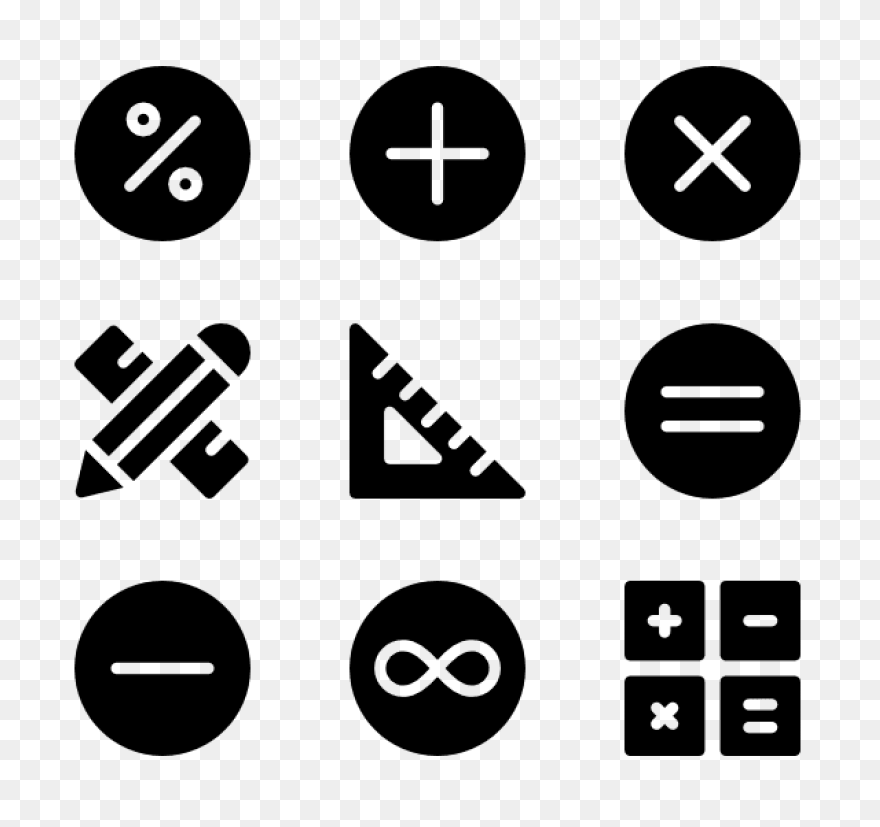 625 Icon Packs Of Shapes | Math Log