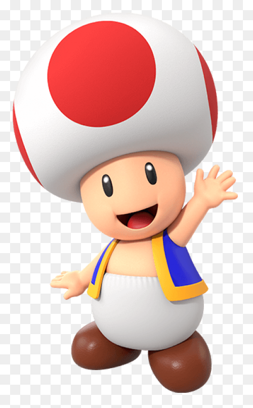 Toad Super Mario Wiki The - Mario Mushroom