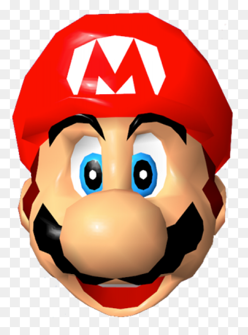 Mario Clipart Mario Head - Transpar