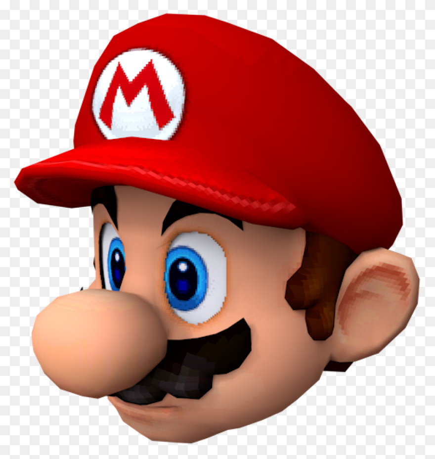 Mario Clipart Mario Head - Transpar