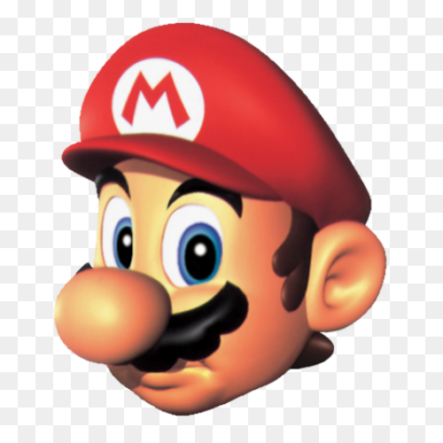 Mario Clipart Mario Head - Transpar