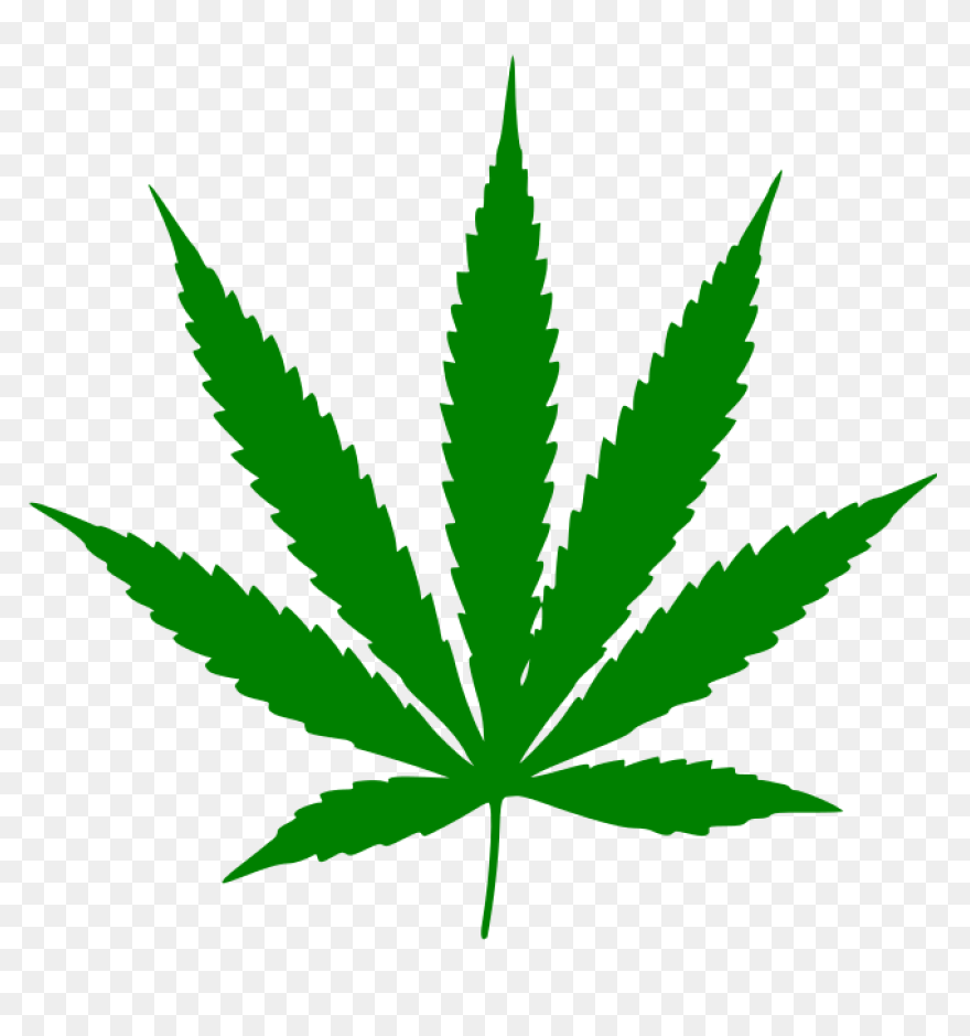 Marijuana Peace Symbol Variation 2 
