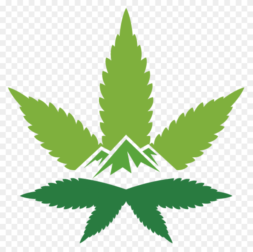 Marijuana Peace Symbol Variation 2 