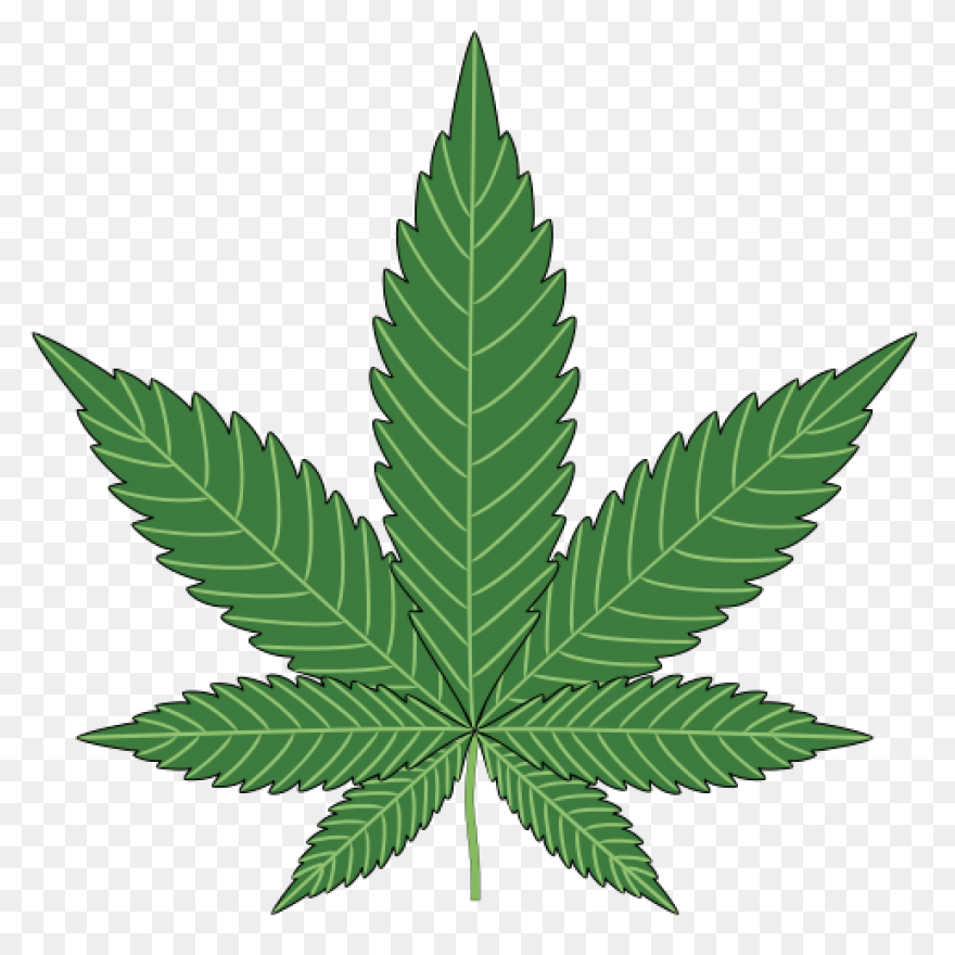 Marijuana Peace Symbol Variation 2 
