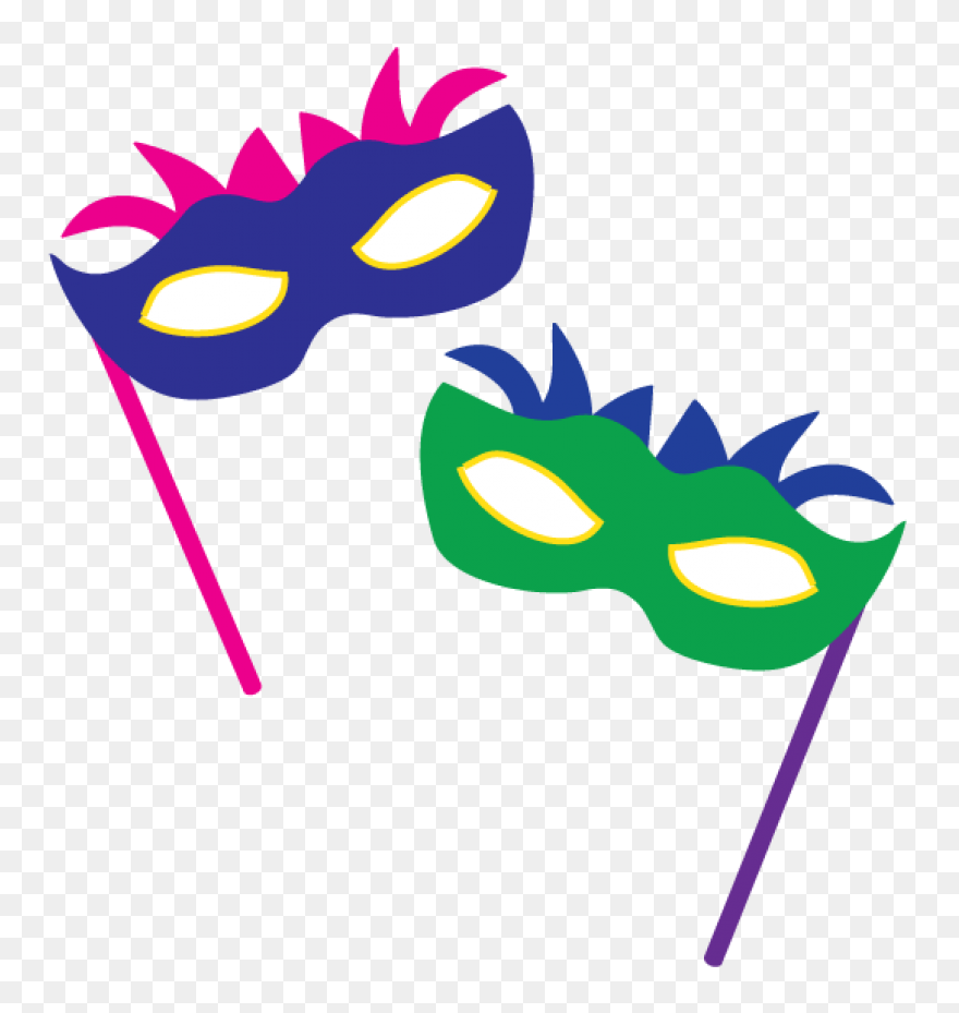Metallic Masquerade Mask With Jewel
