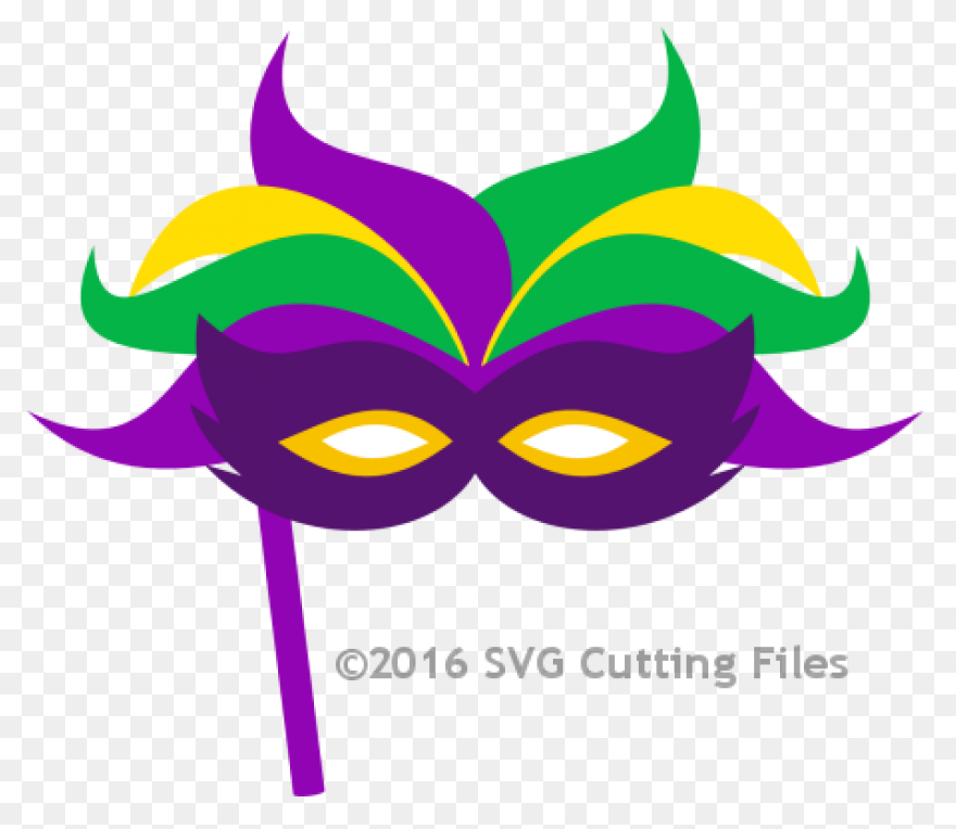 Mardi Gras Harlequin Mask Pin