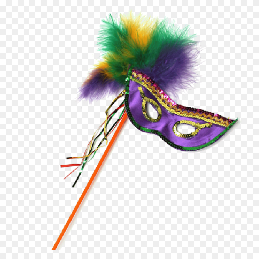 Mardi Gras Harlequin Mask Pin