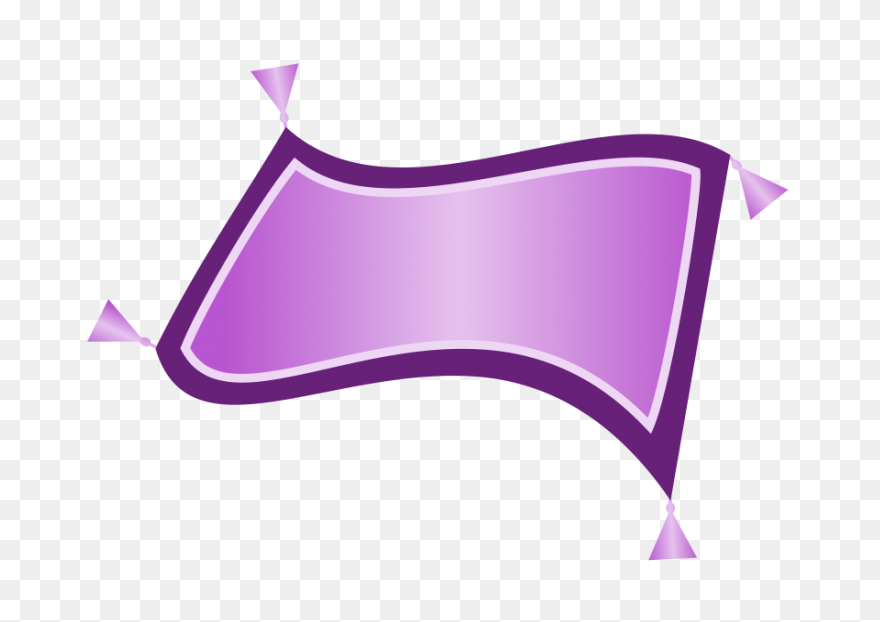 Painted Purple Magic Carpet Free - Magic