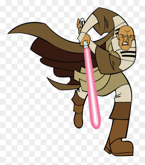 Star Wars Clipart Mace Windu - Angr