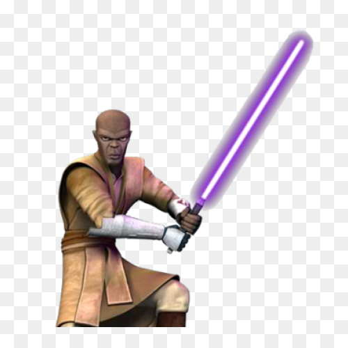 Star Wars Clipart Mace Windu - Angr