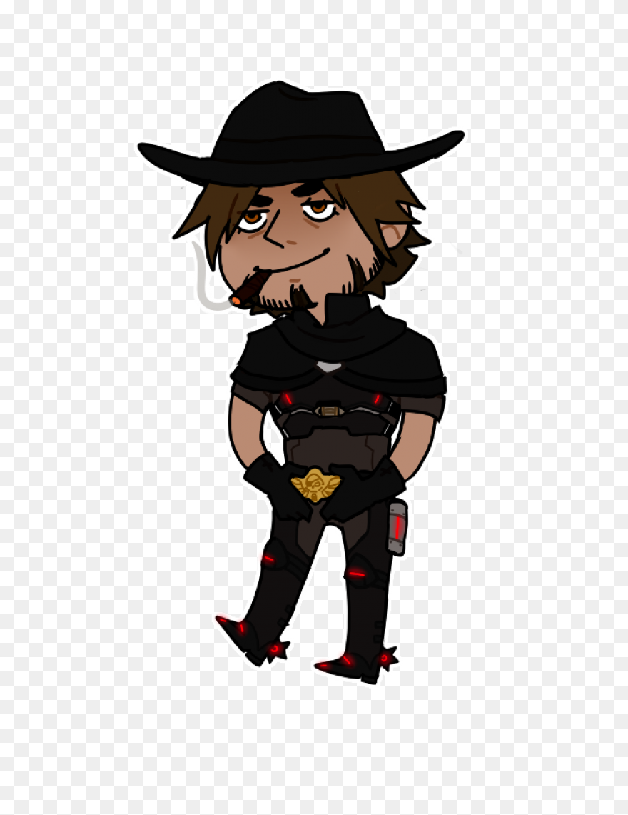 Overwatch] Mccree Riverboat Render 