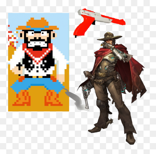 Overwatch] Mccree Riverboat Render 
