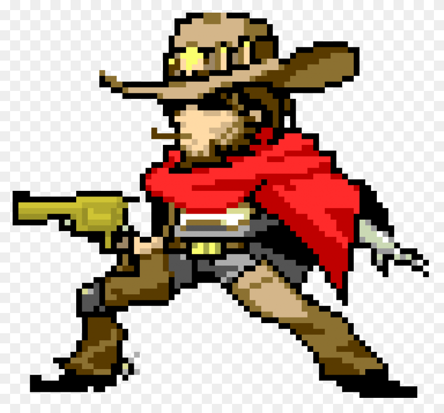 Overwatch] Mccree Riverboat Render 