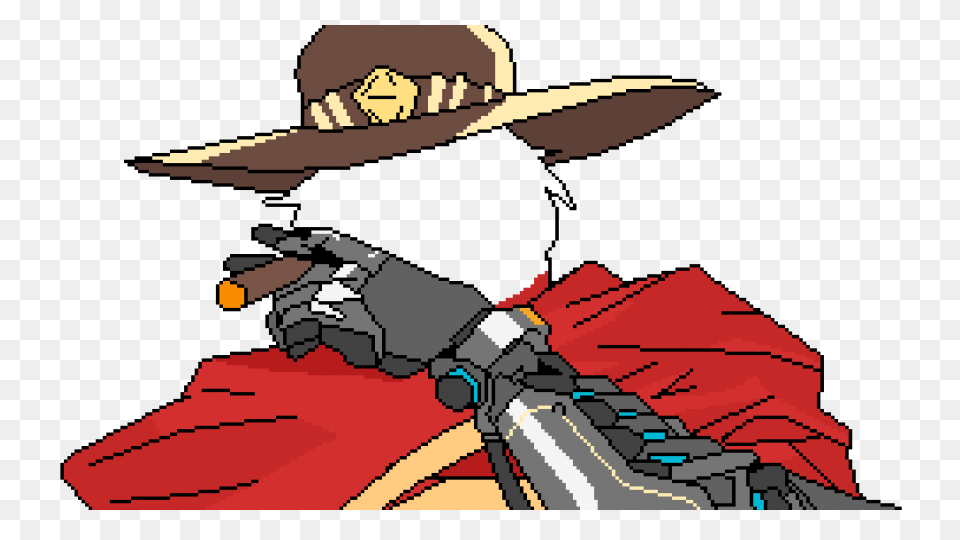 Overwatch] Mccree Riverboat Render 