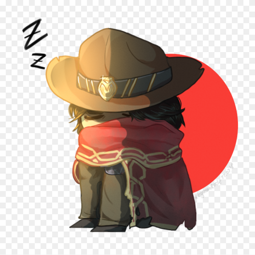 Sleepy Mccree By Keymmiracle On - Mcree