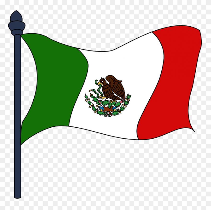 How To Draw The Mexican - Mexican Flag