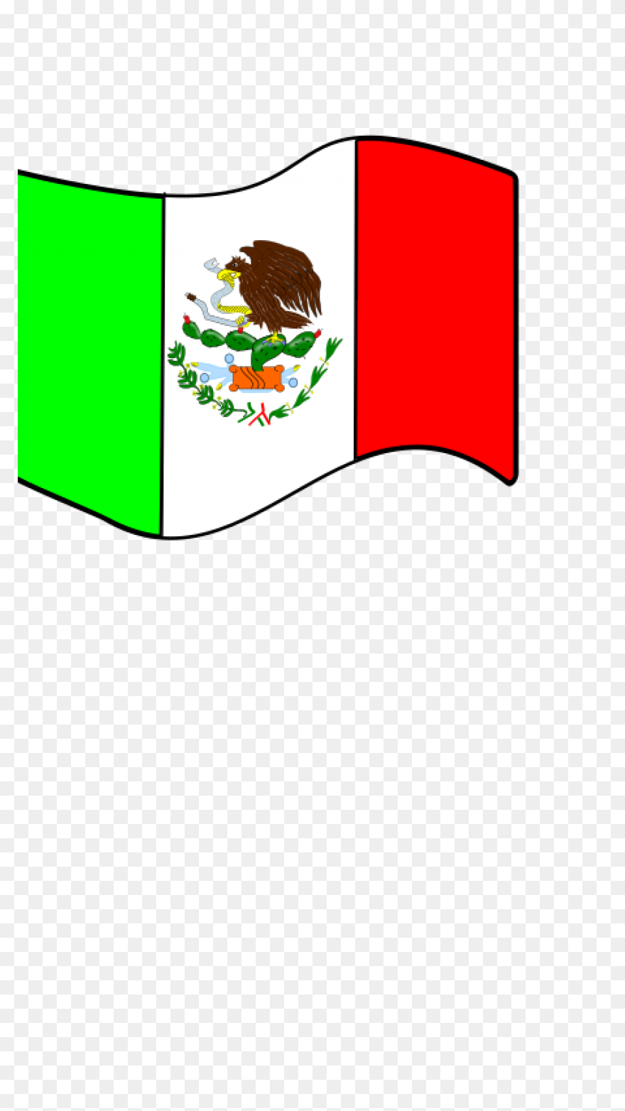 How To Draw The Mexican Flag - Real