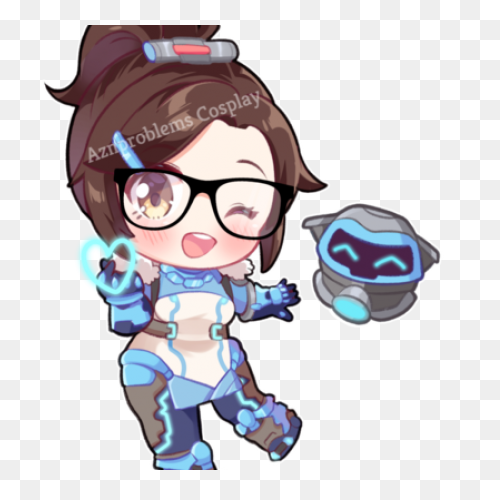 Mei And Popplio | Overwatch | Know 