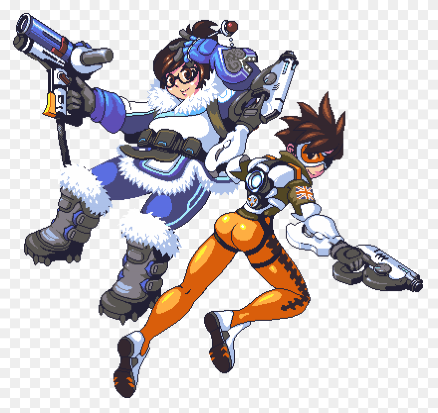 Mei And Popplio | Overwatch | Know 