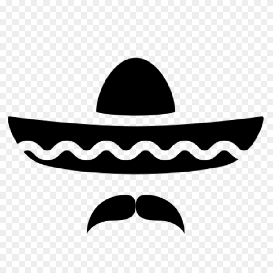Mustache Clipart Twirly - Curly Mus