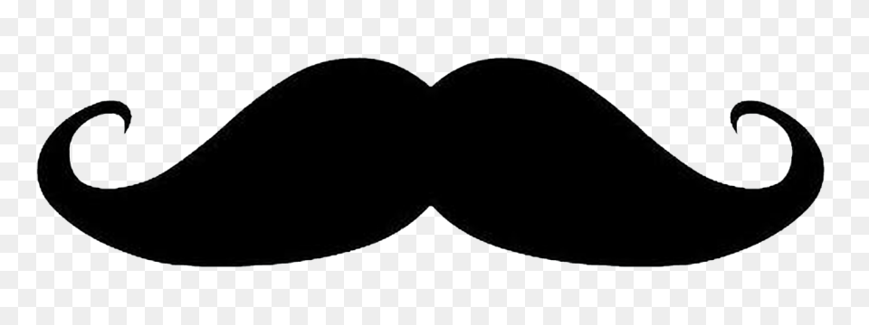 Mustache Clipart Twirly - Curly Mus