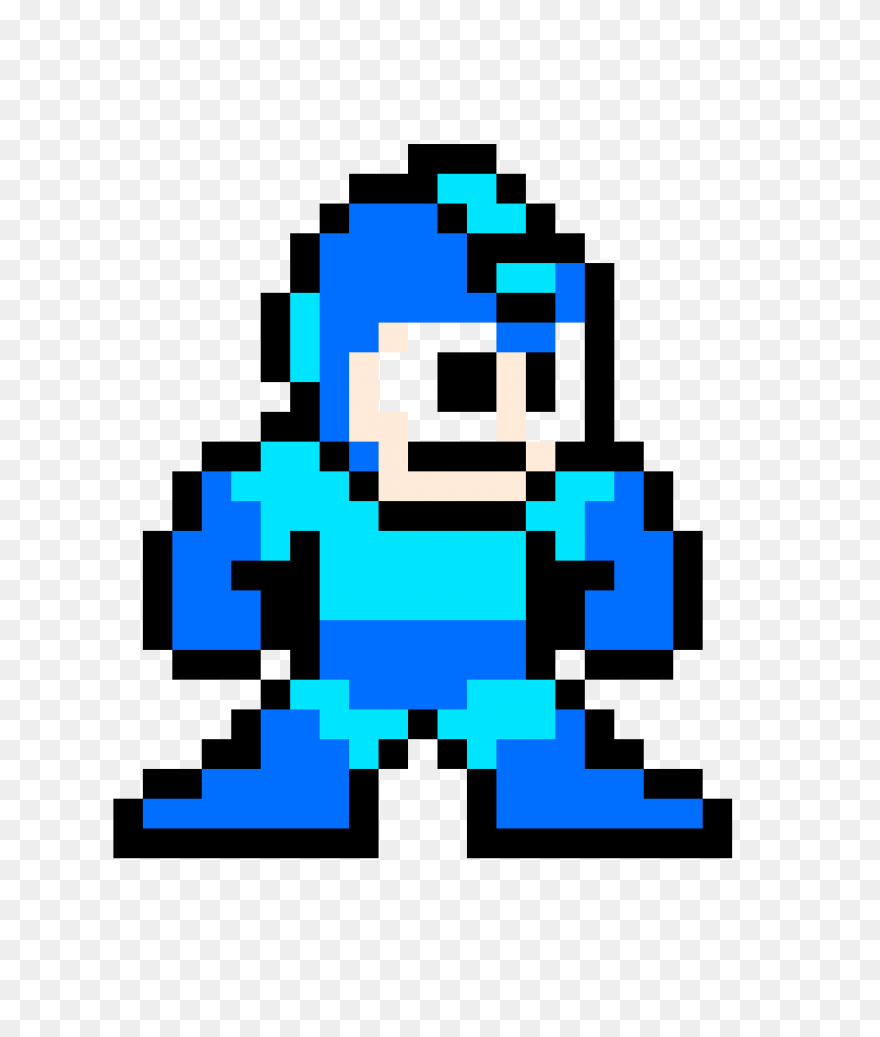 Megaman Clipart 8 Bit Png - Mega Ma