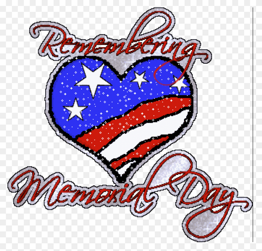 Graphics For Memorial Day Heart - Memorial Day