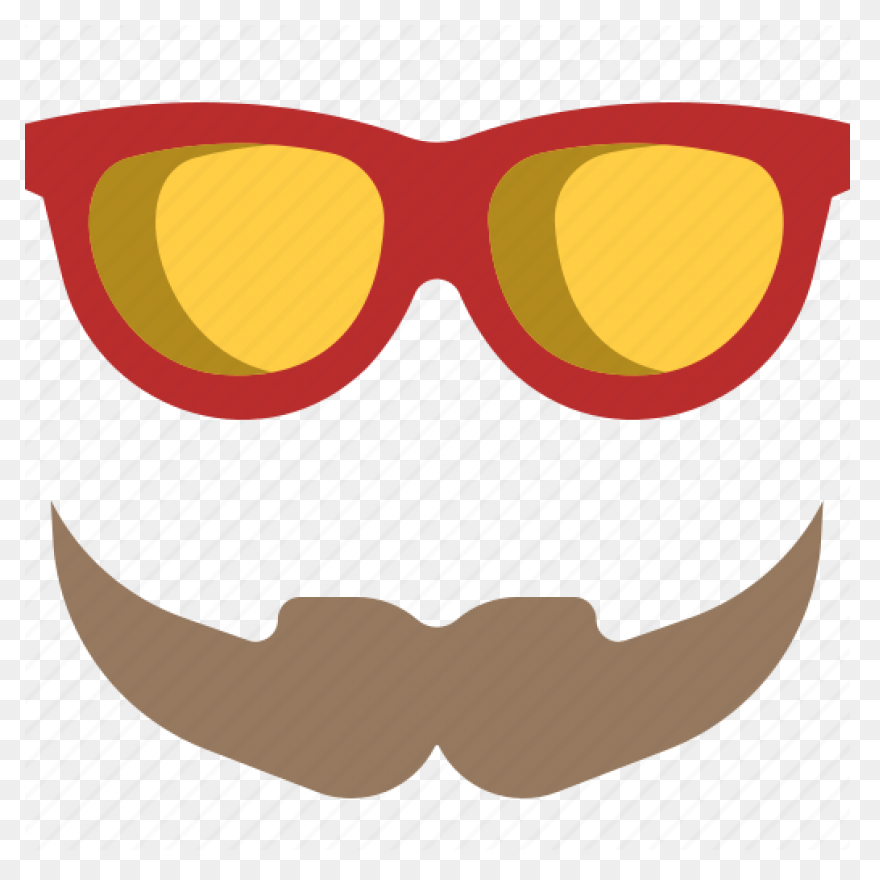Hipster Men Mustache Old Sunglasses - Men Sunglasses