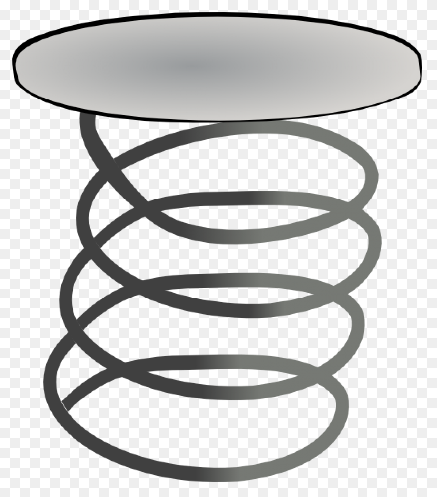 Metal Spring Vector Drawing | Publi