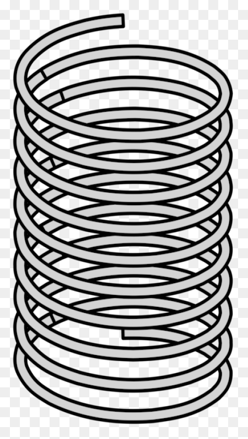 Metal Spring Vector Drawing | Publi
