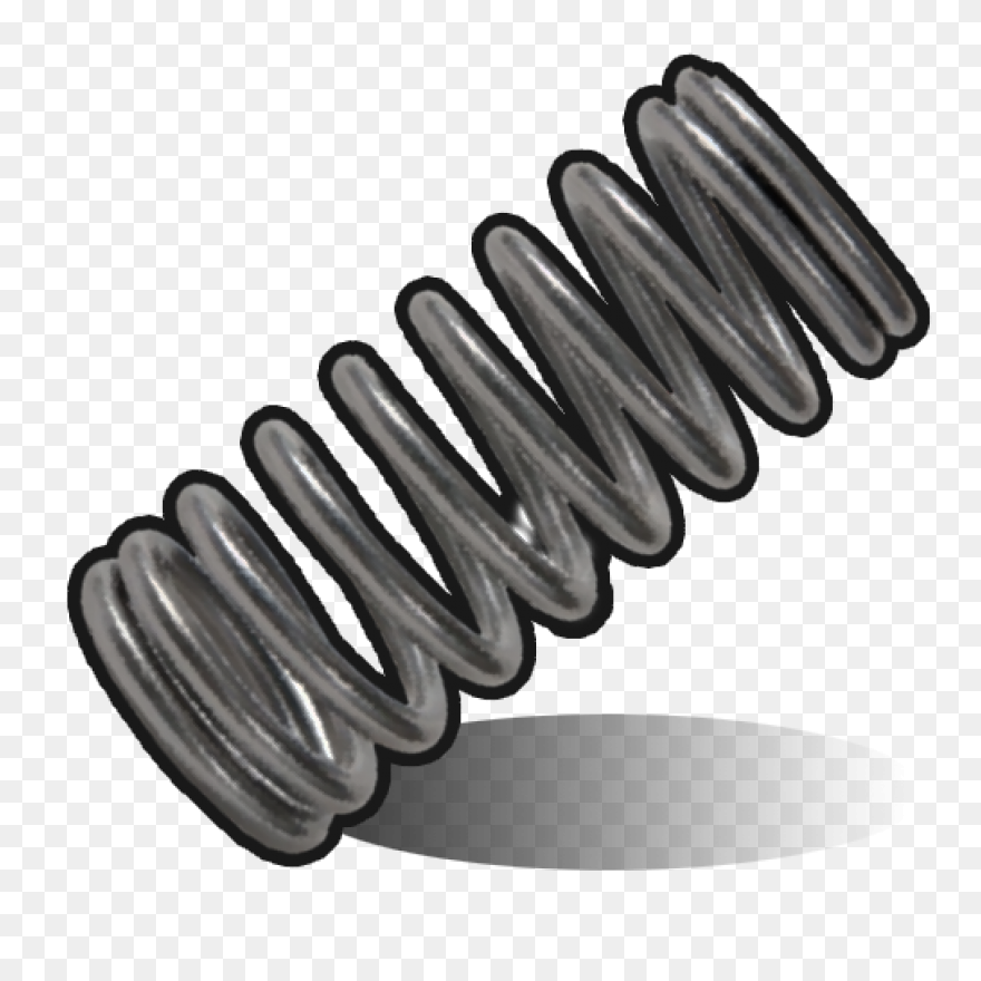 Metal Spring Vector Drawing | Publi