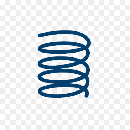 Metal Spring Vector Drawing | Publi
