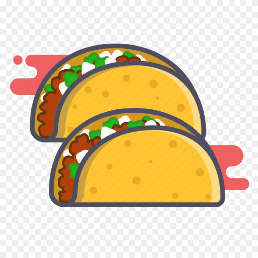 Mexican Food Cartoon Line Food Clip