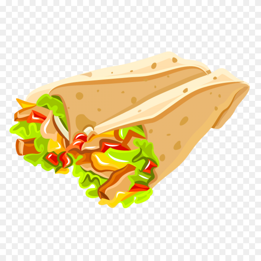 Mexican Food Cartoon Line Food Clip